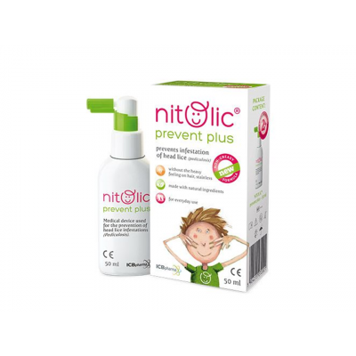 NITOLIC PREVENT PLUS FOR HEAD LICE INFESTATIONS PREVENTION 50 ML